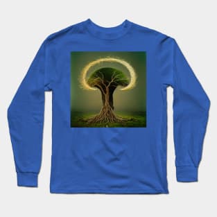 Yggdrasil World Tree of Life Long Sleeve T-Shirt